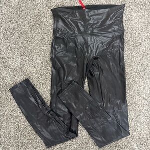 SPANX Faux Leather Leggings